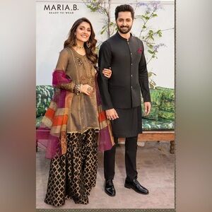 Pakistani designer Maria.B 3pcs dress.